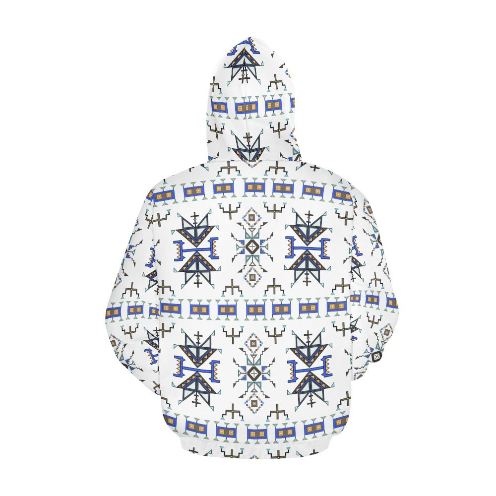 Eagle Strike White Hoodie for Women (USA Size)