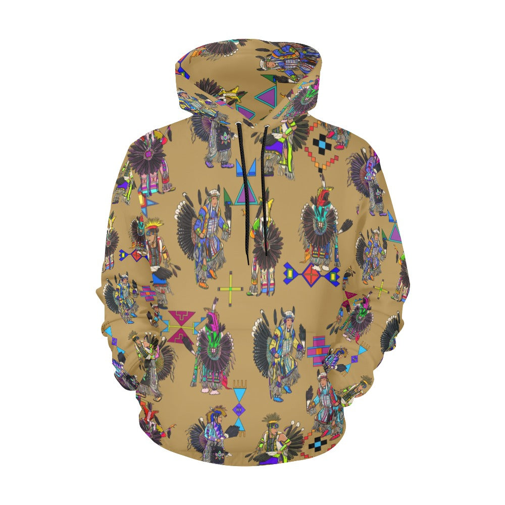 Men's Tradish Dancers Earth Hoodie for Women (USA Size)