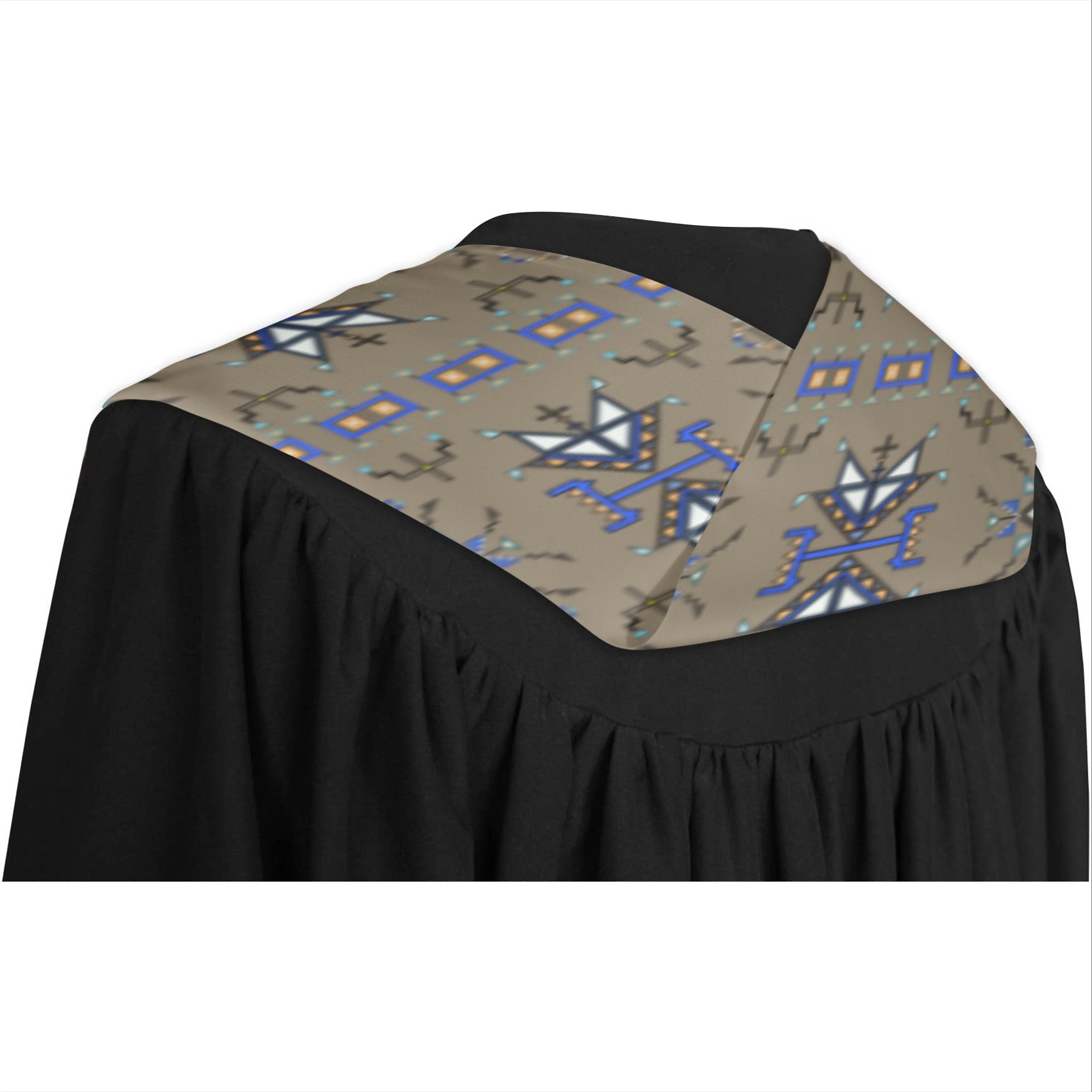 Eagle Strike Brown Graduation Stole