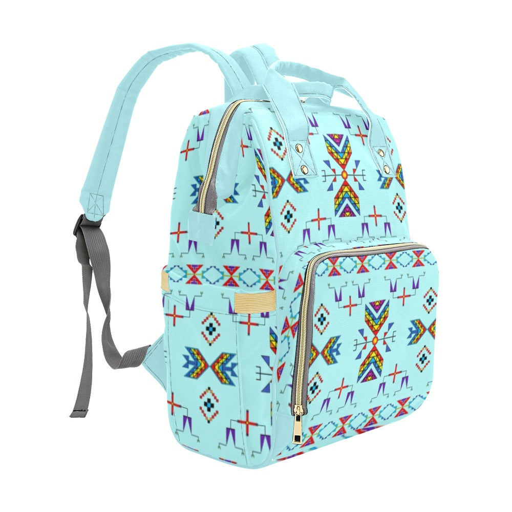 Rainy Chief Rainbow Robin Egg Multi-Function Diaper Backpack/Diaper Bag