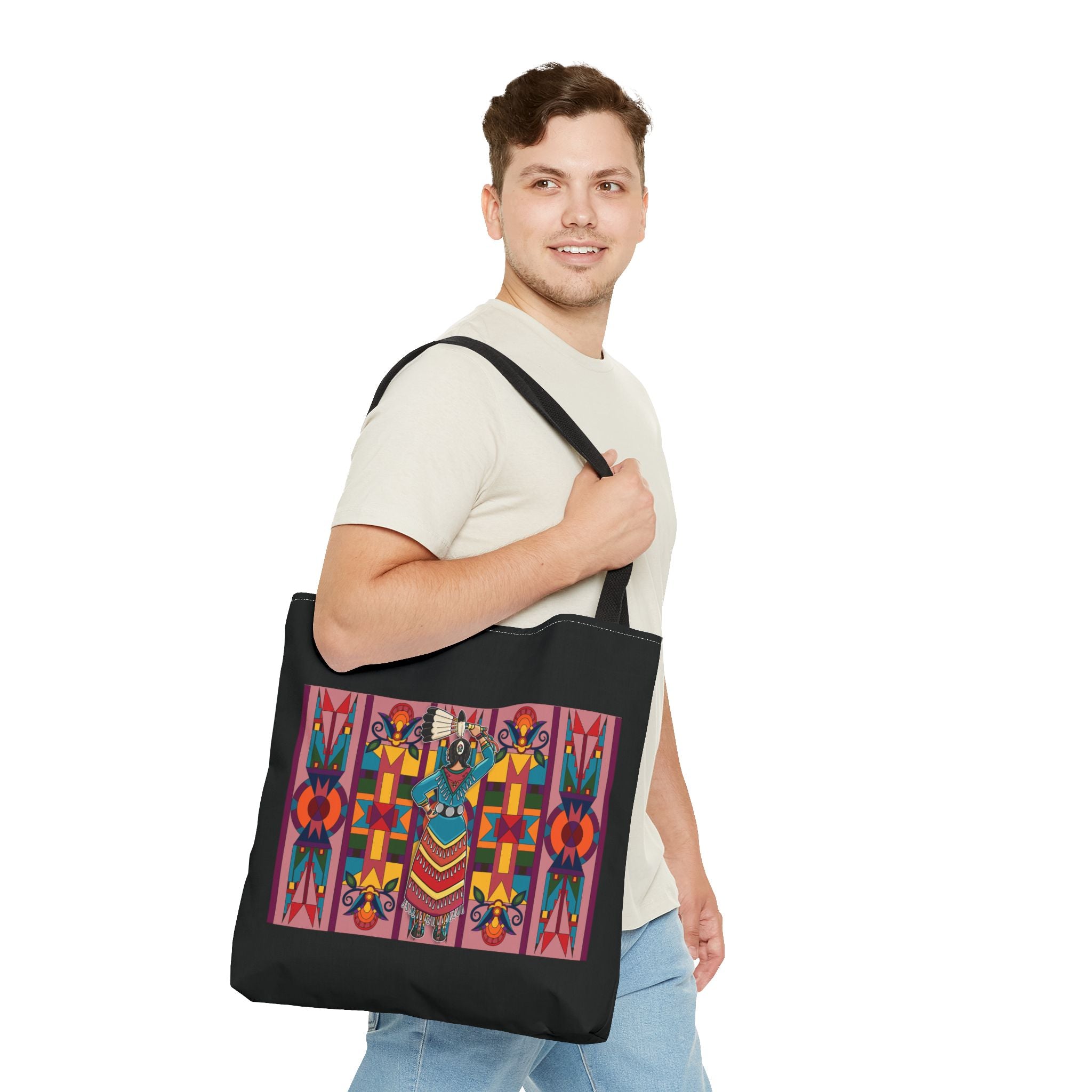 Jingle Dancer 2 BG Tote Bag
