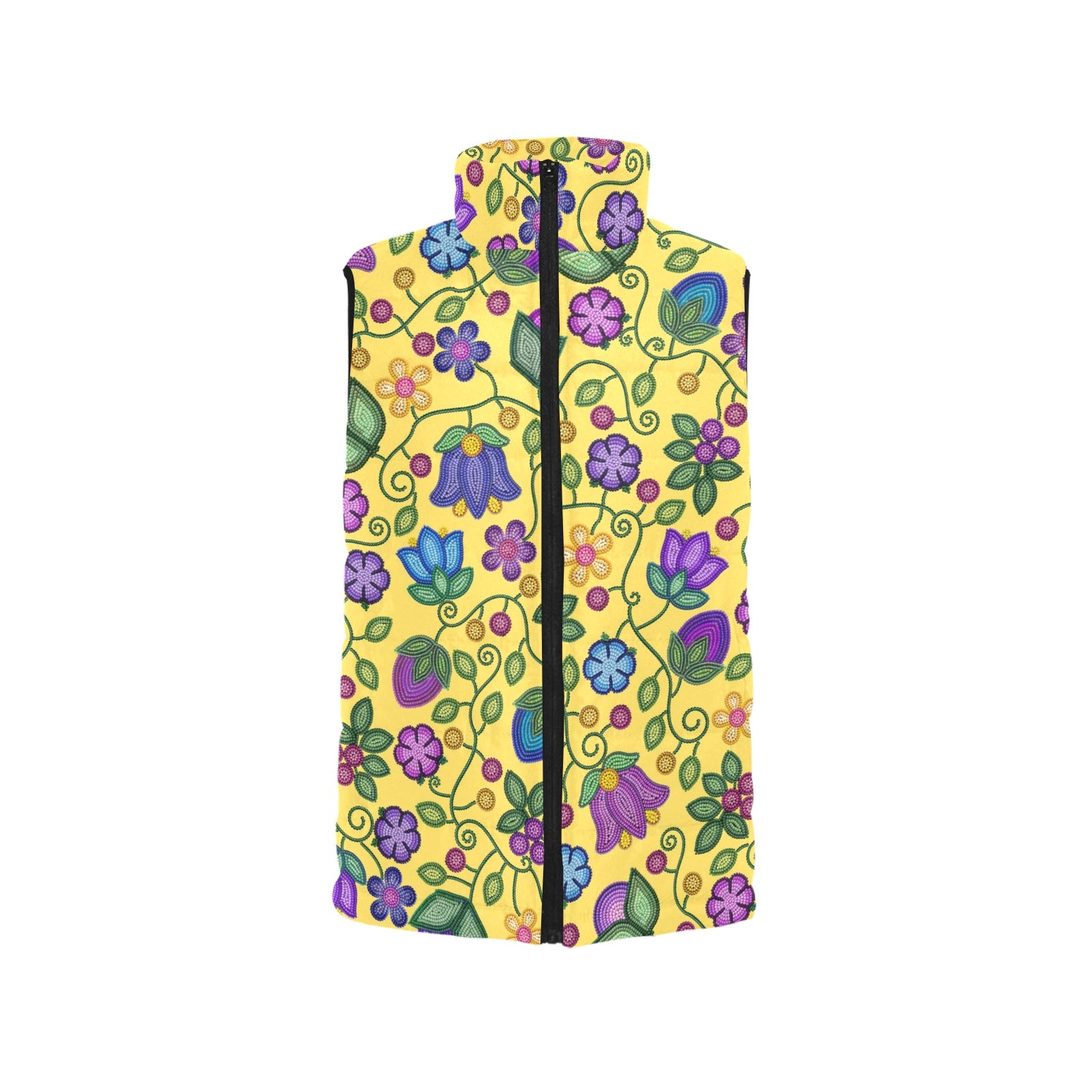 Bloom Uplift Yellow Women's Padded Vest Jacket