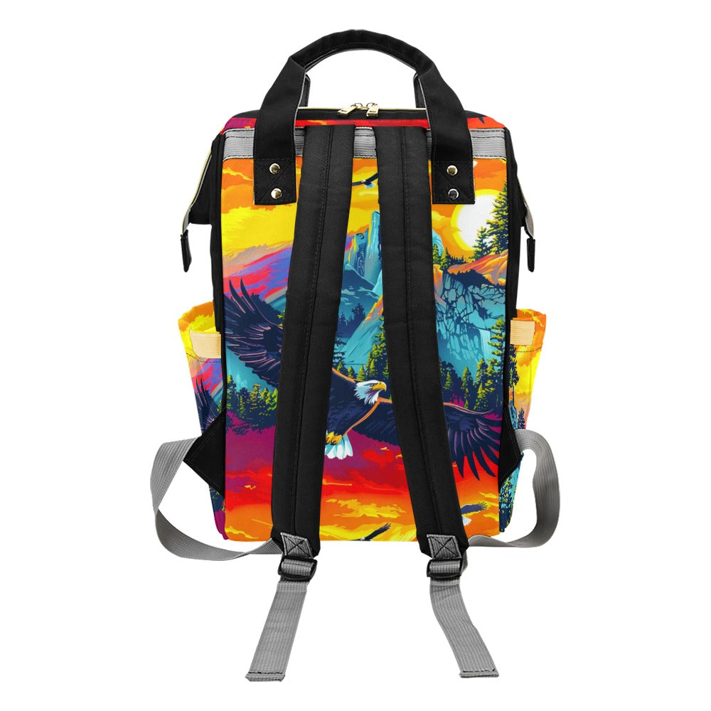 Cruising Eagles Multi-Function Diaper Backpack/Diaper Bag