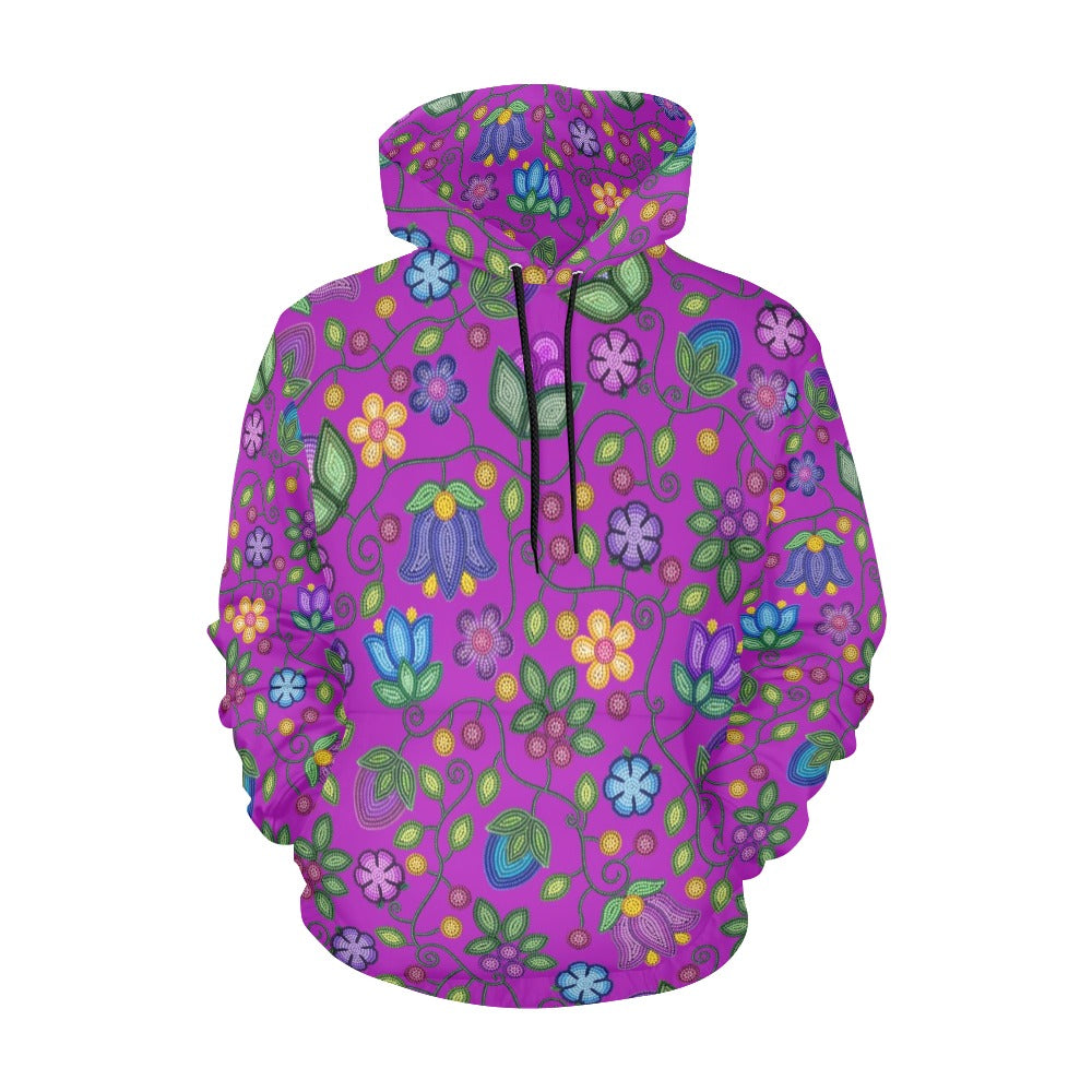 Bloom Uplift Purple Hoodie for Men (USA Size)