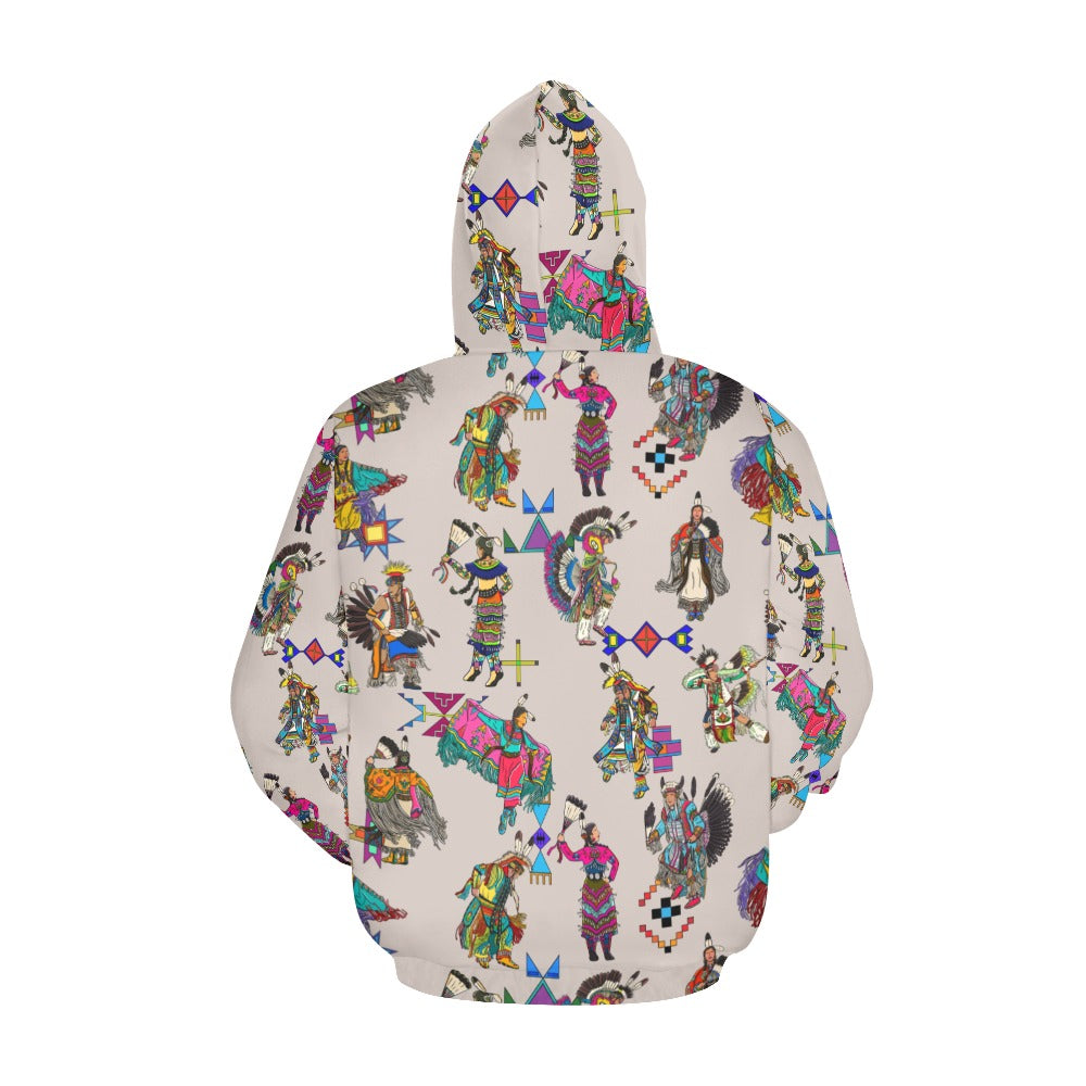 Grand Entry Dancers Muslin Hoodie for Women (USA Size)