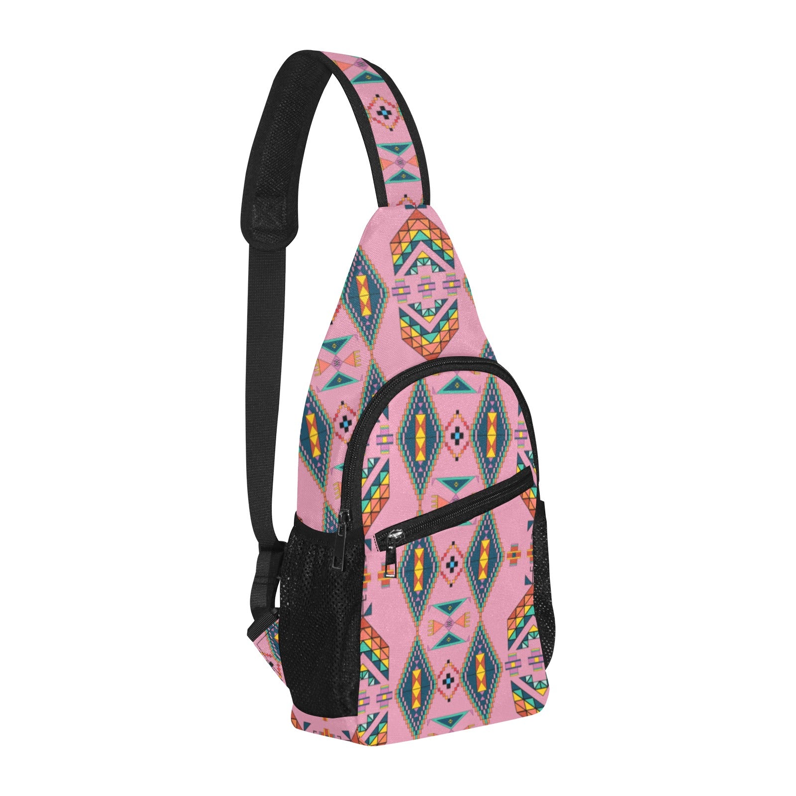Travois Tipi Dusky Sunset Chest Bag