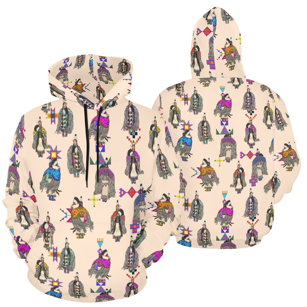 Women's Tradish Dancers Muslin Hoodie for Men (USA Size)