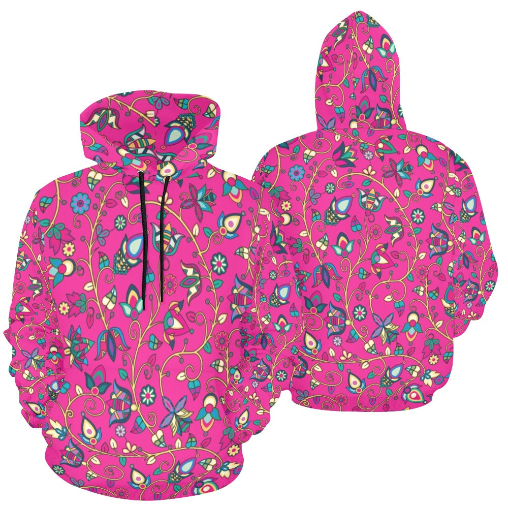 Thorny Path Pink Hoodie for Women (USA Size)