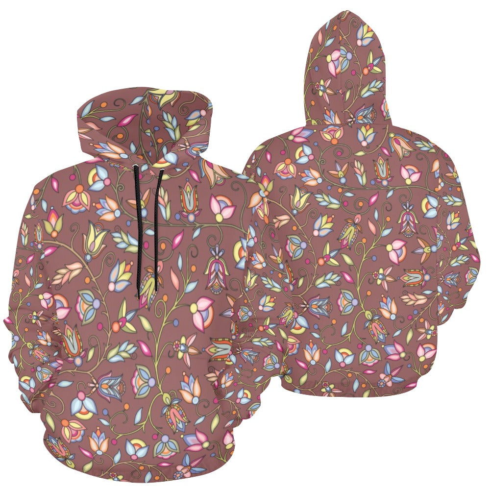 Buffalo Bloom Clay Hoodie for Women (USA Size)