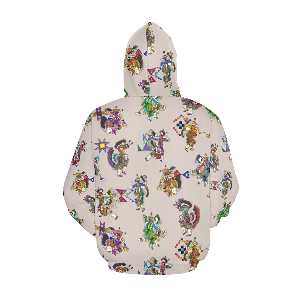 Men's Fancy Dancers Muslin Hoodie for Women (USA Size)