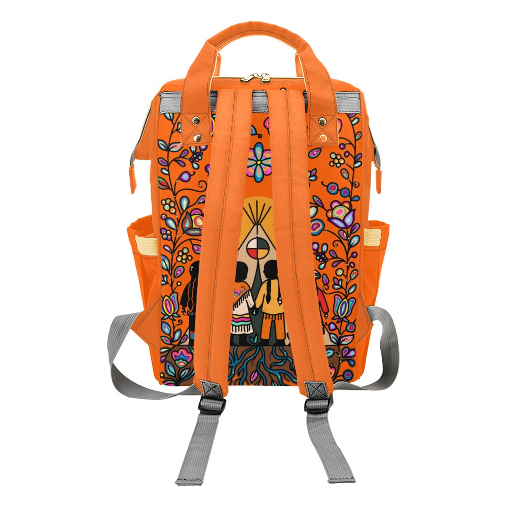 Rooted in Culture Multi-Function Diaper Backpack/Diaper Bag