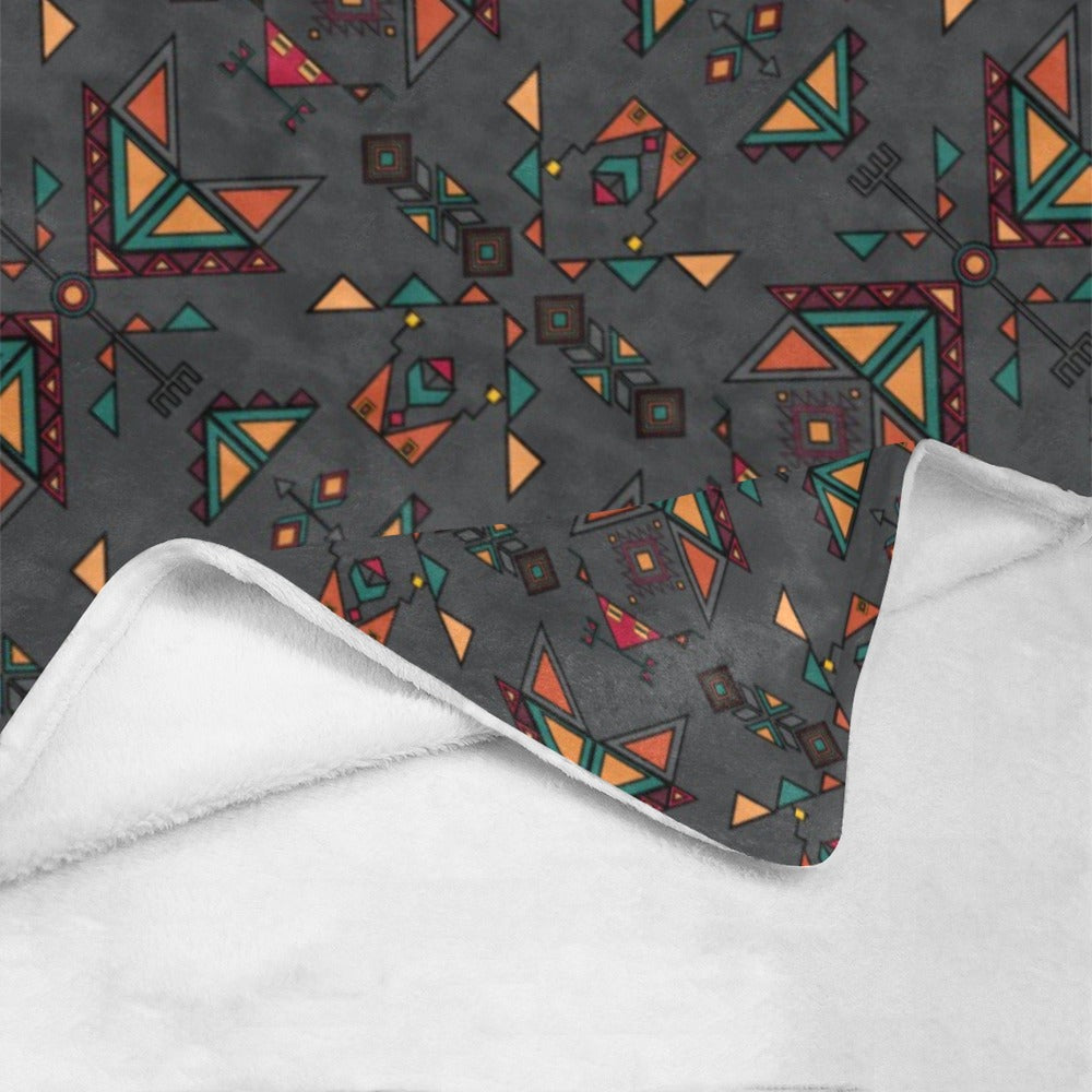 Arrow dawn Gray Ultra-Soft Micro Fleece Blanket 60"x80"