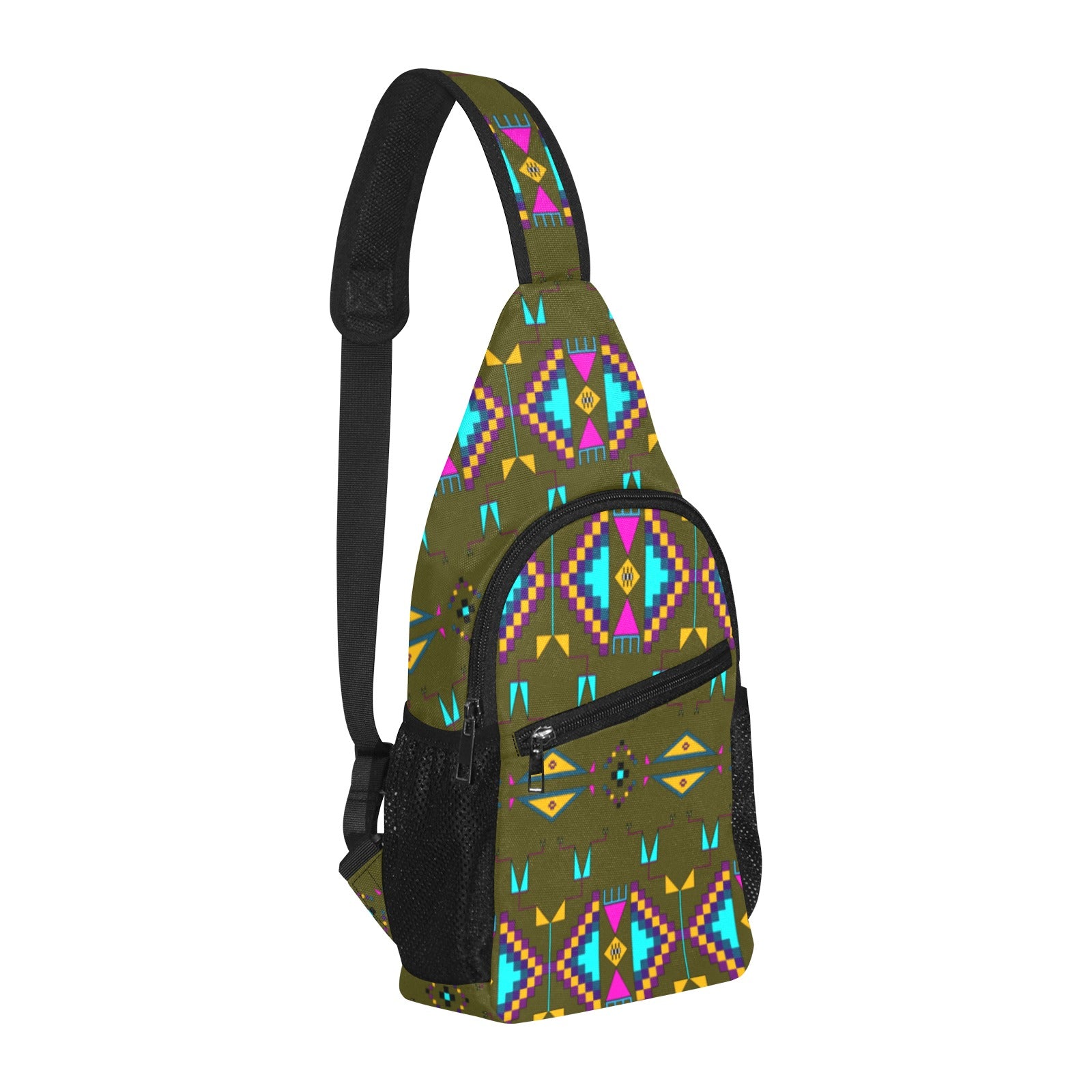 Rite of Passage Olive Chest Bag