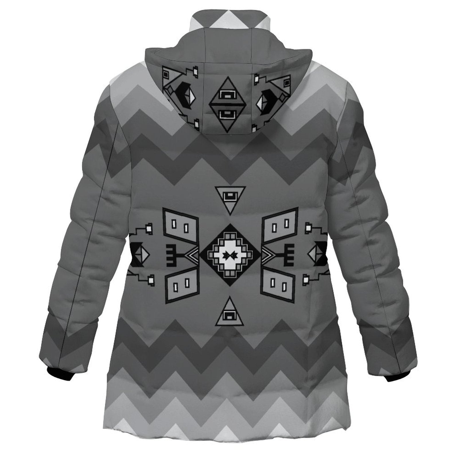 Thunder Drum Women's Hooded Puffer Coat