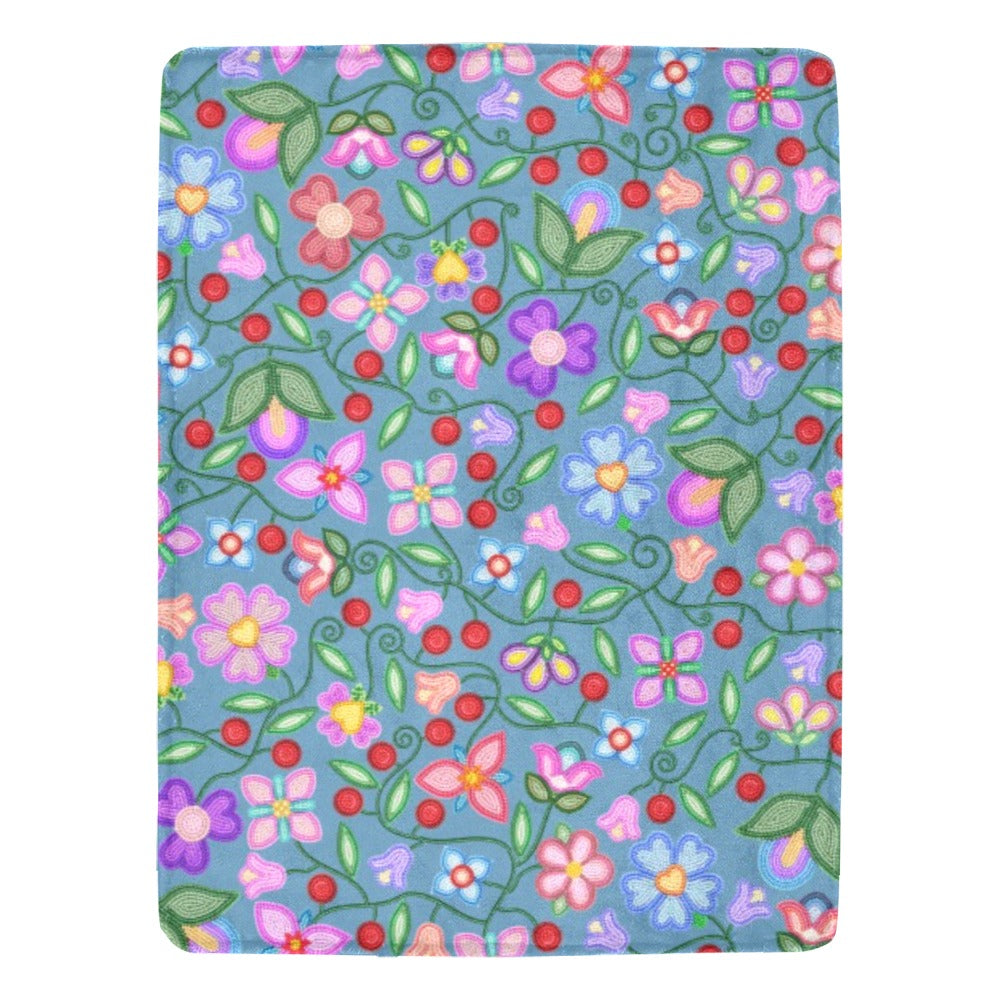 Petal Harmony River Ultra-Soft Micro Fleece Blanket 60"x80"