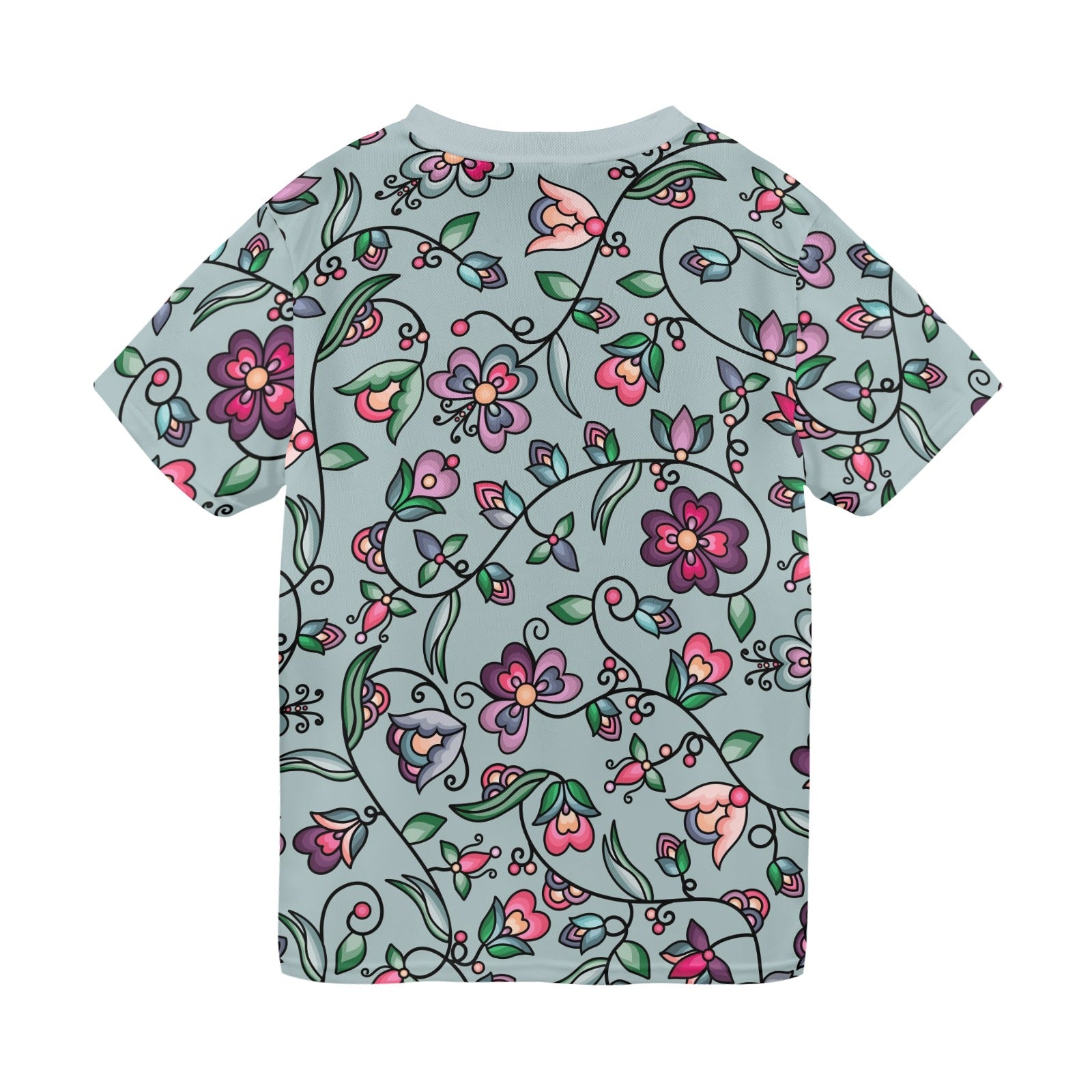 Amber Evening Garland Turquoise T-shirt for Men