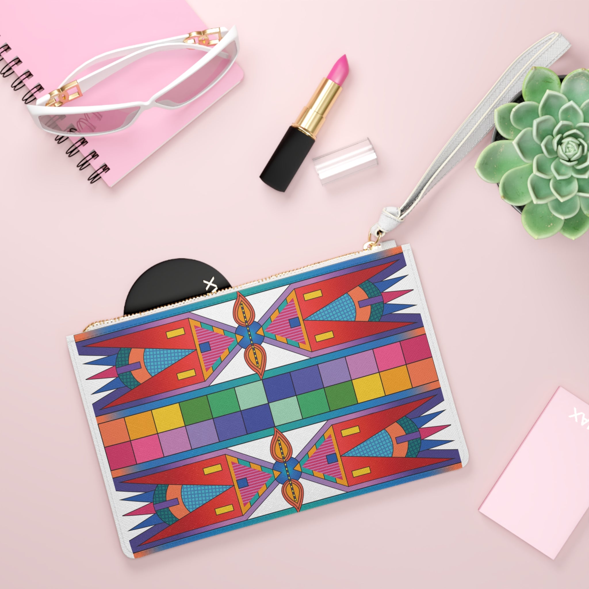 Rainbow Spirit Path Clutch Bag