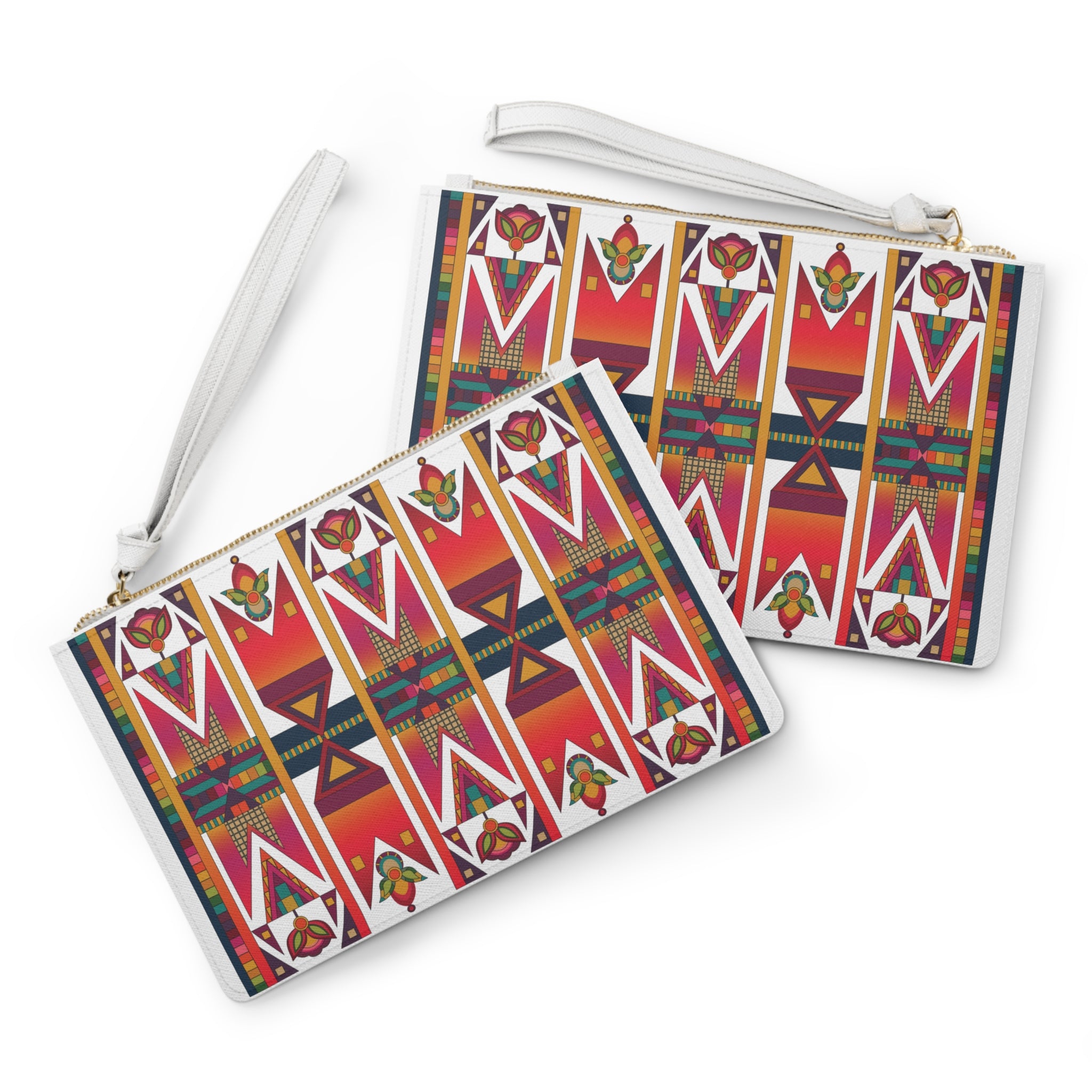 Sunset Pathways Clutch Bag
