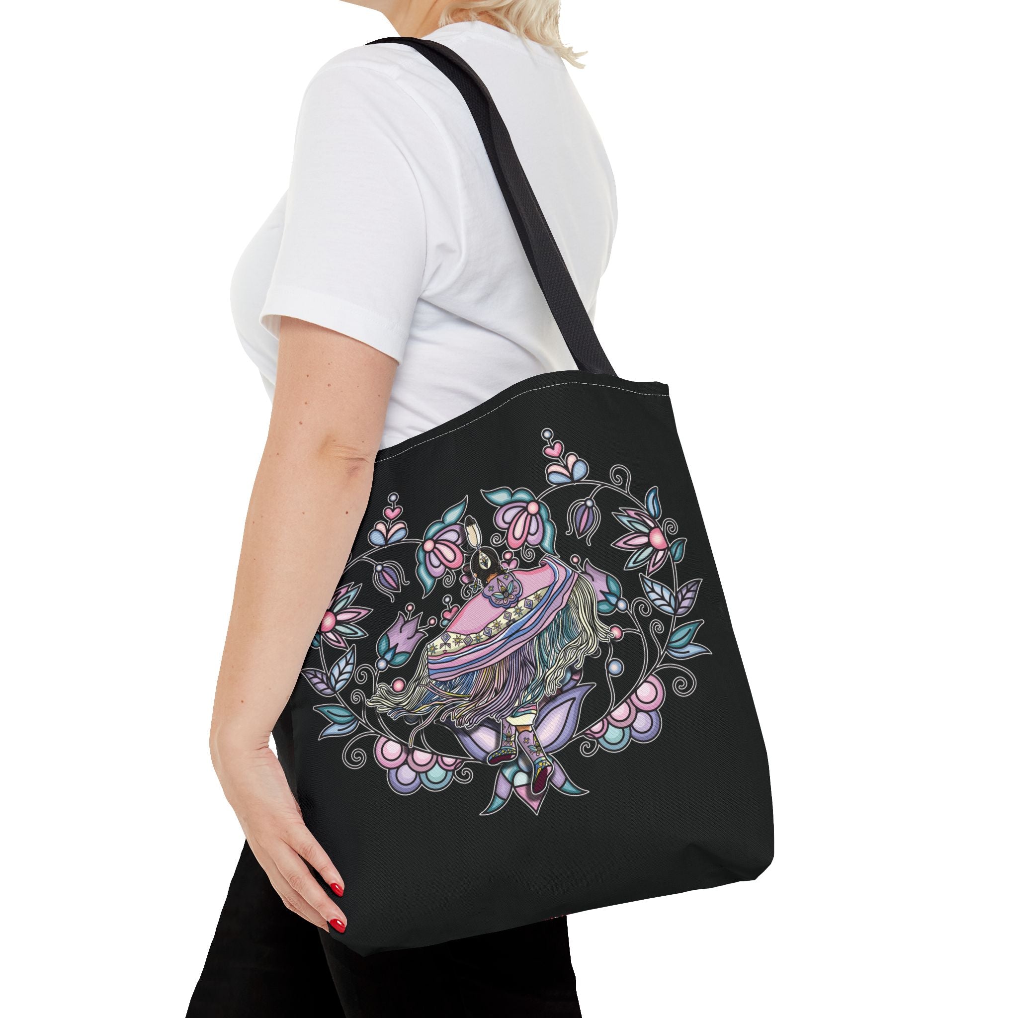 Fancy Dancer Trans BG 5 Tote Bag