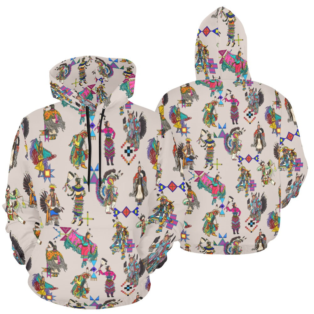 Grand Entry Dancers Muslin Hoodie for Men (USA Size)