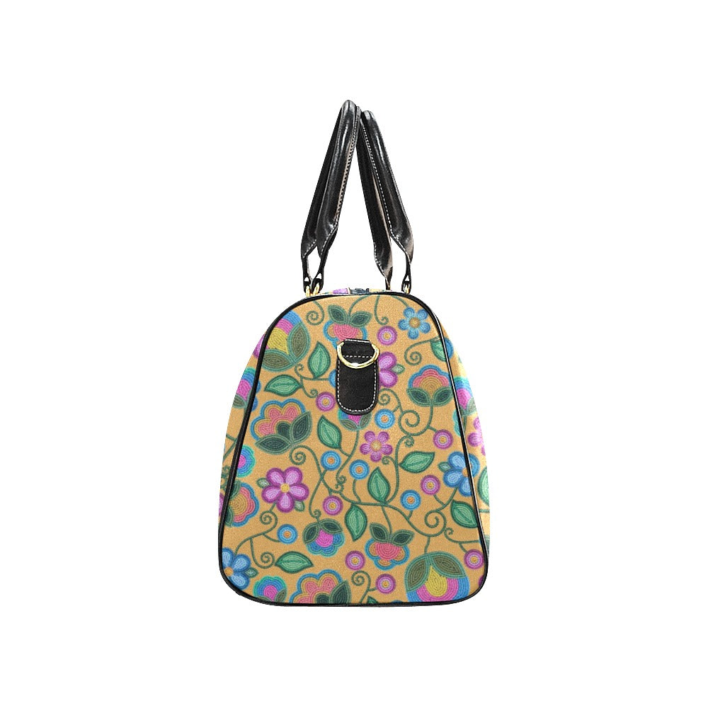 Turquoise Sunbeam Yellow Waterproof Travel Bag/Small