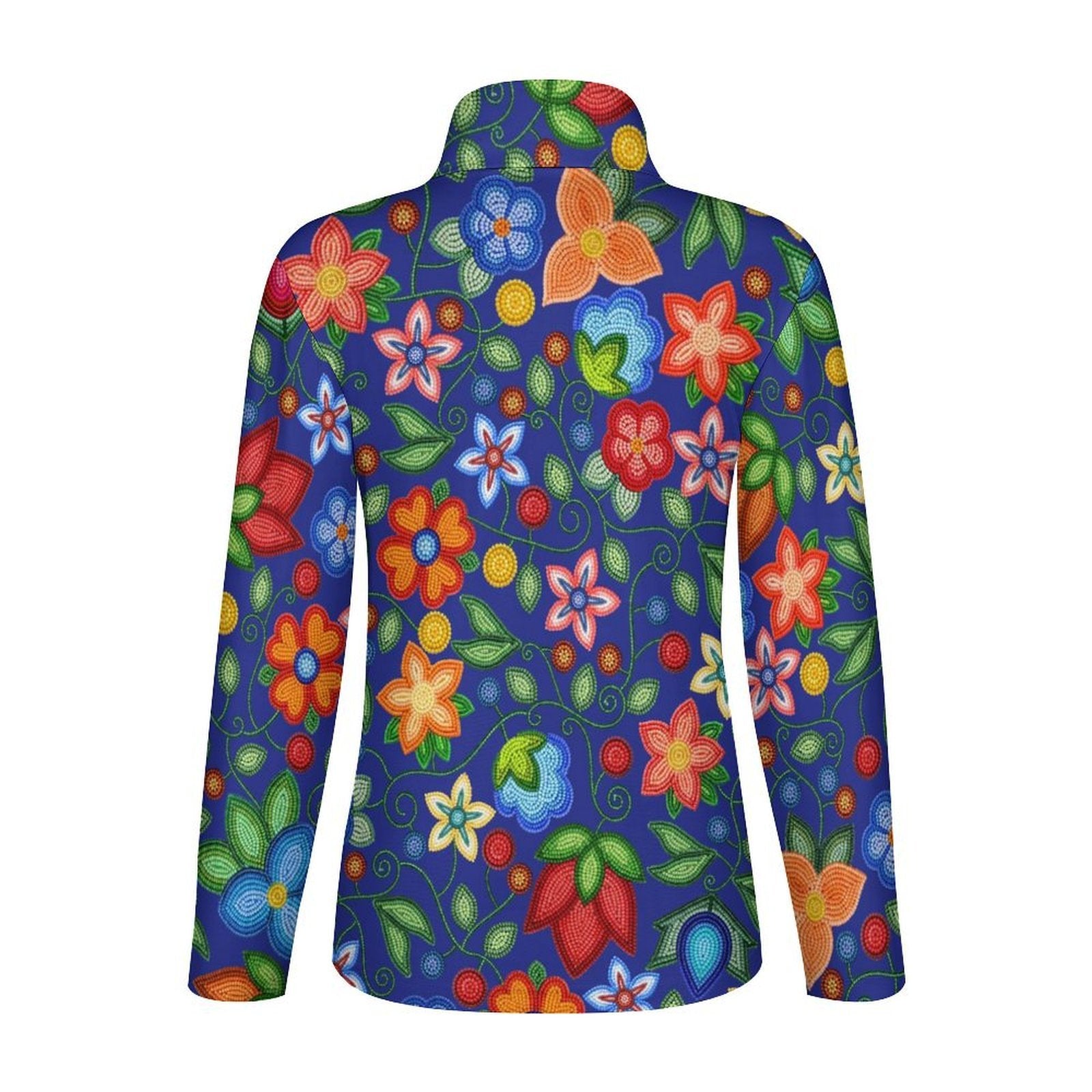 Morning Harmony Sapphire Long Sleeve Yoga Shirt