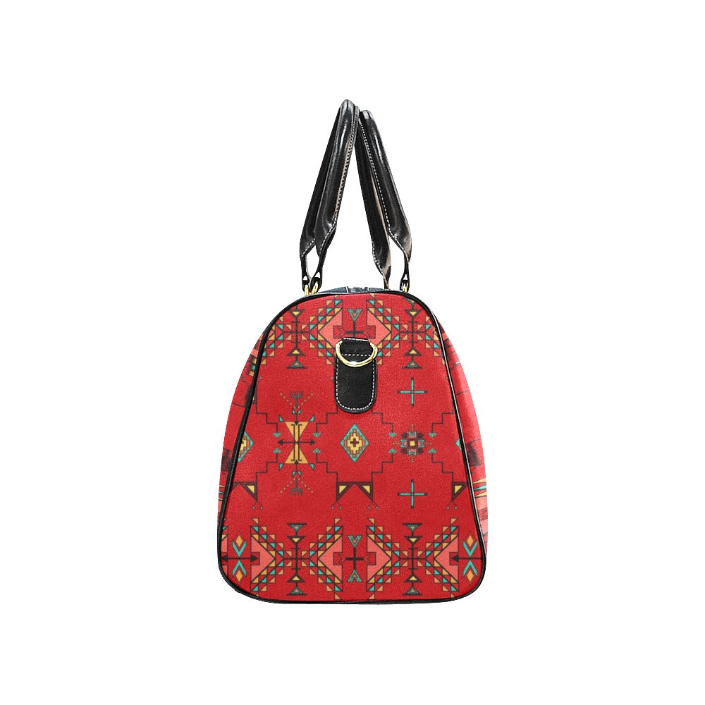 Thunder Flight Red Waterproof Travel Bag/Small