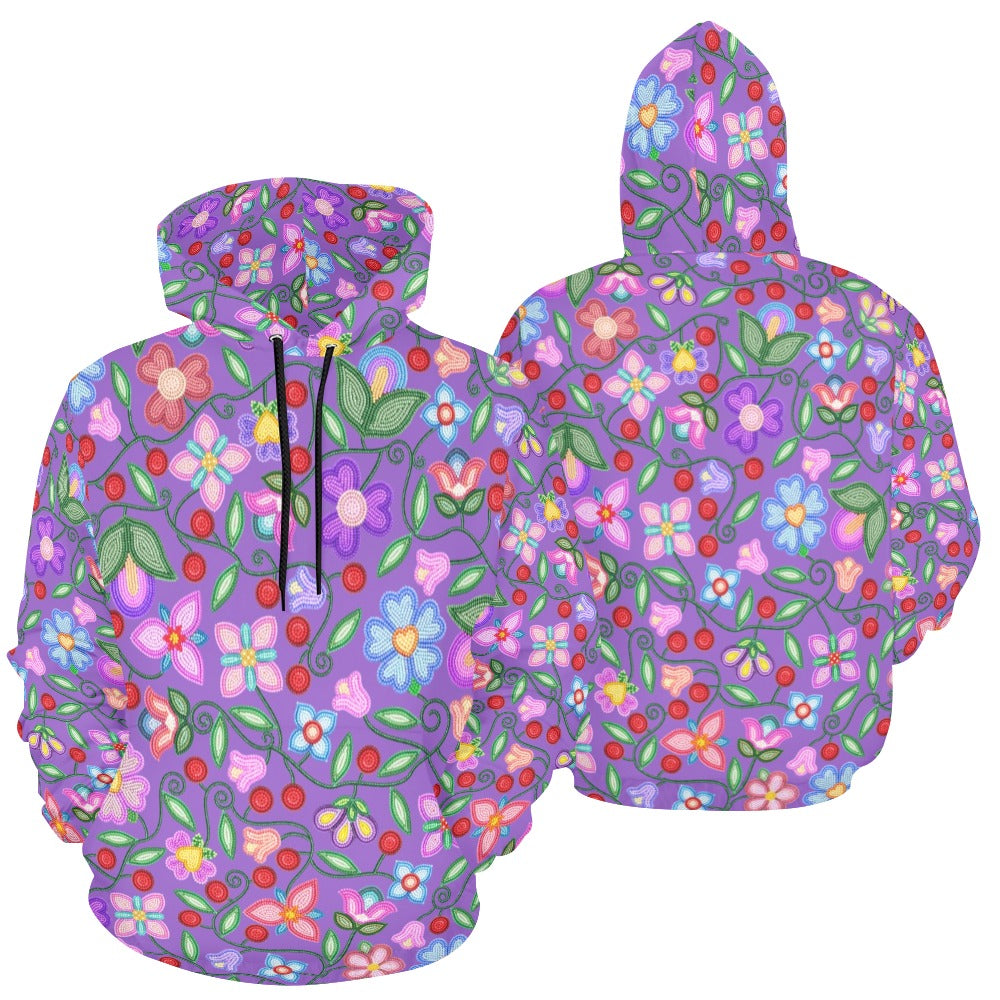 Petal Harmony Lavender Hoodie for Men (USA Size)