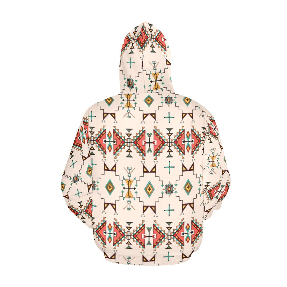 Thunder Flight Cream Hoodie for Men (USA Size)