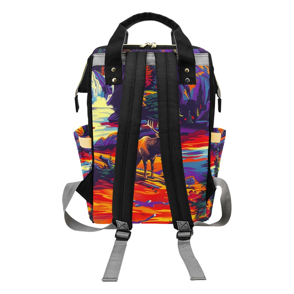 Roaming Elk Multi-Function Diaper Backpack/Diaper Bag