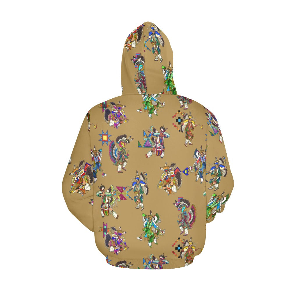 Men's Fancy Dancers Earth Hoodie for Men (USA Size)
