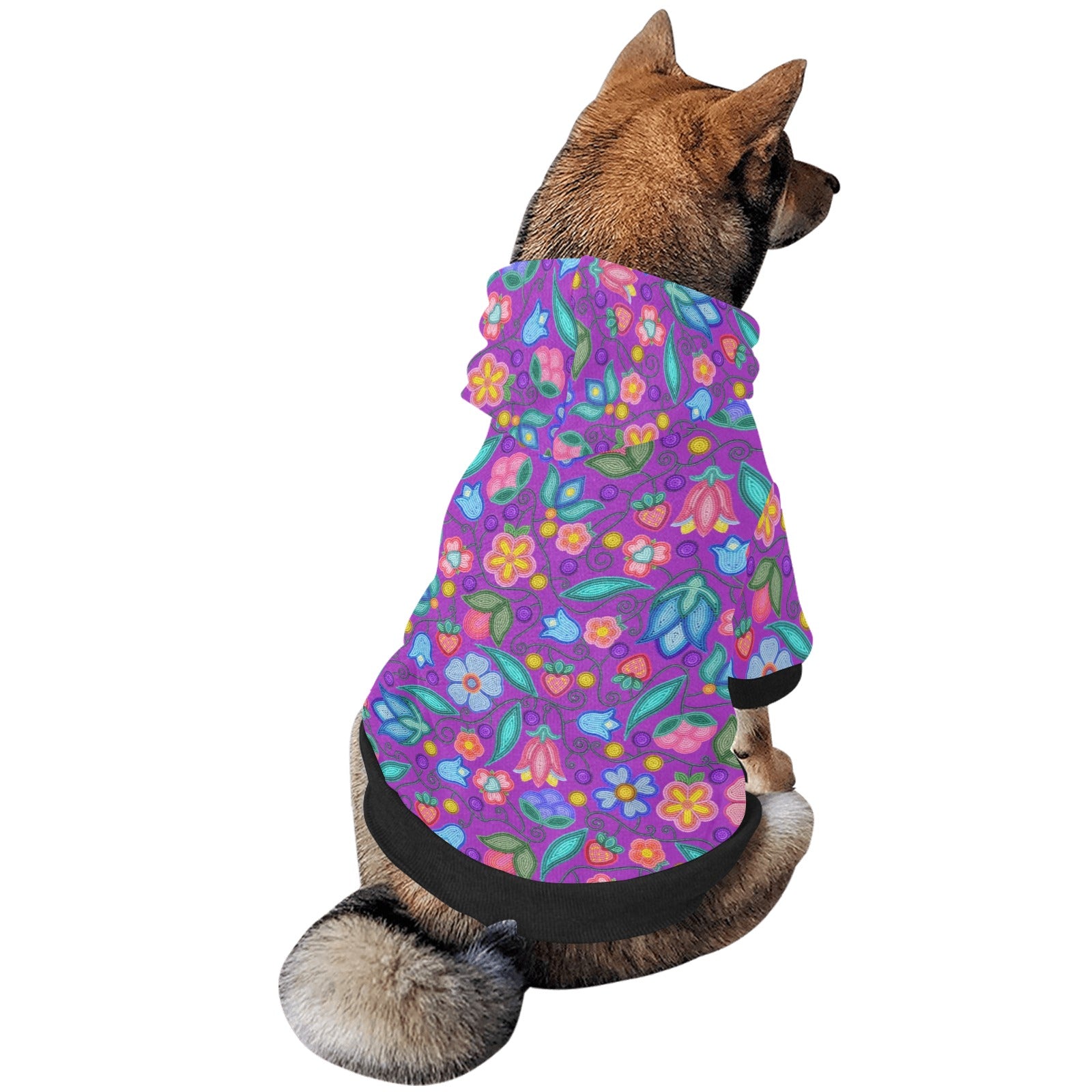 Sweet Offering Purple Pet Dog Hoodie