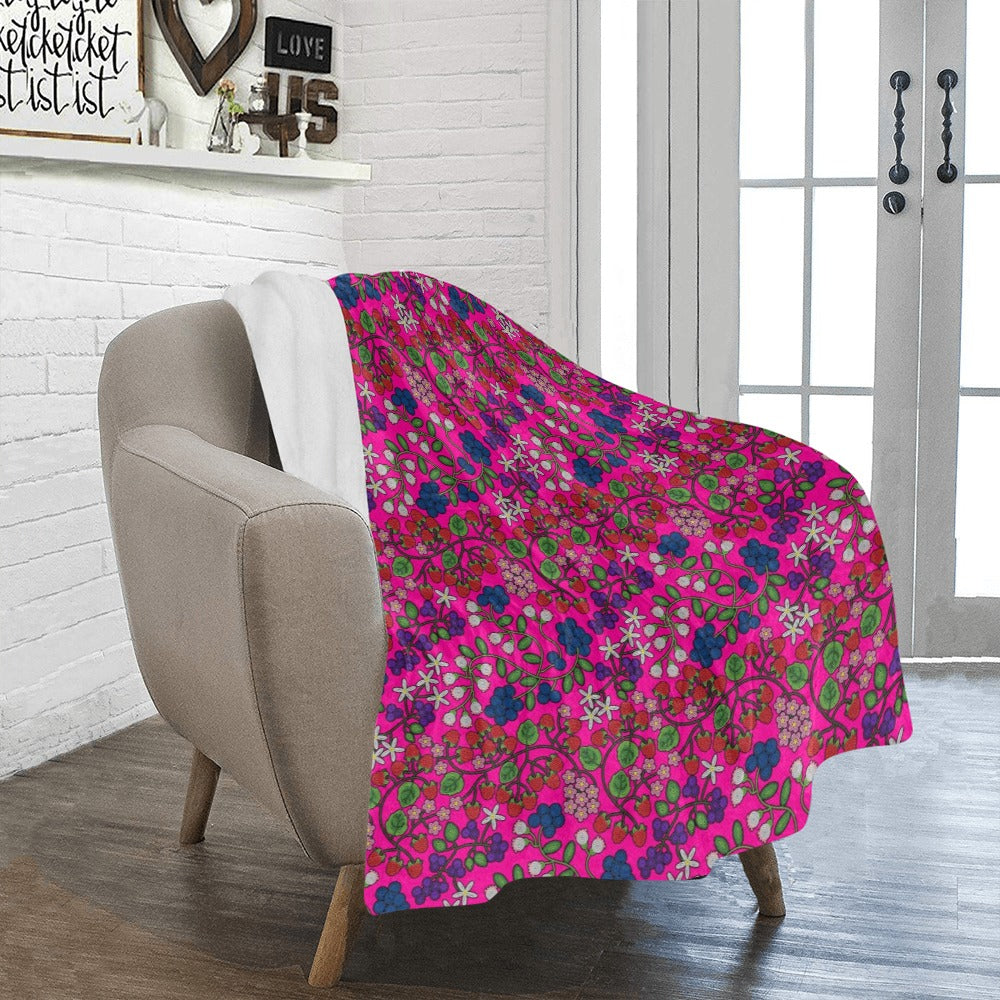 Takwakin Harvest Blush Ultra-Soft Micro Fleece Blanket 40"x50"