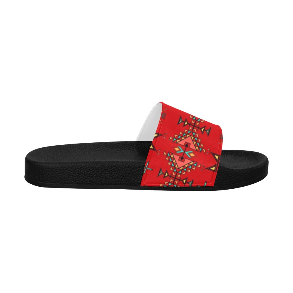 Thunder Flight Red Men's Slide Sandals