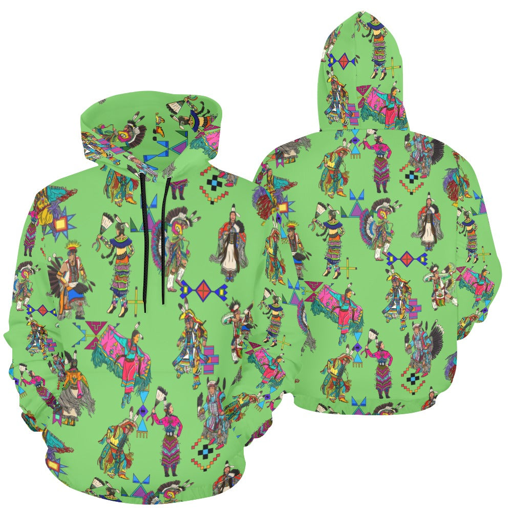 Grand Entry Dancers Grass Hoodie for Women (USA Size)