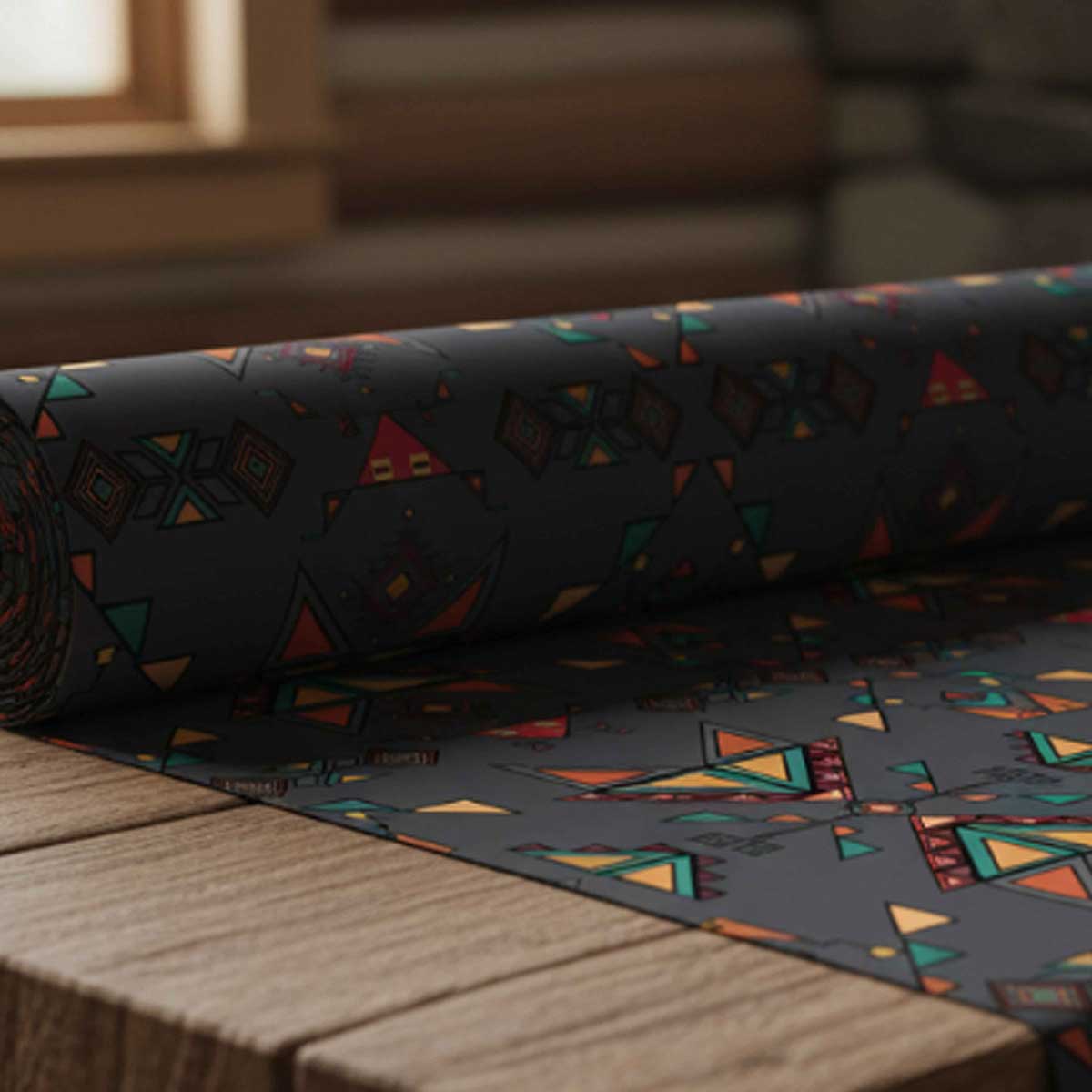 Arrow Dawn Gray Satin Fabric By the Yard Pre Order