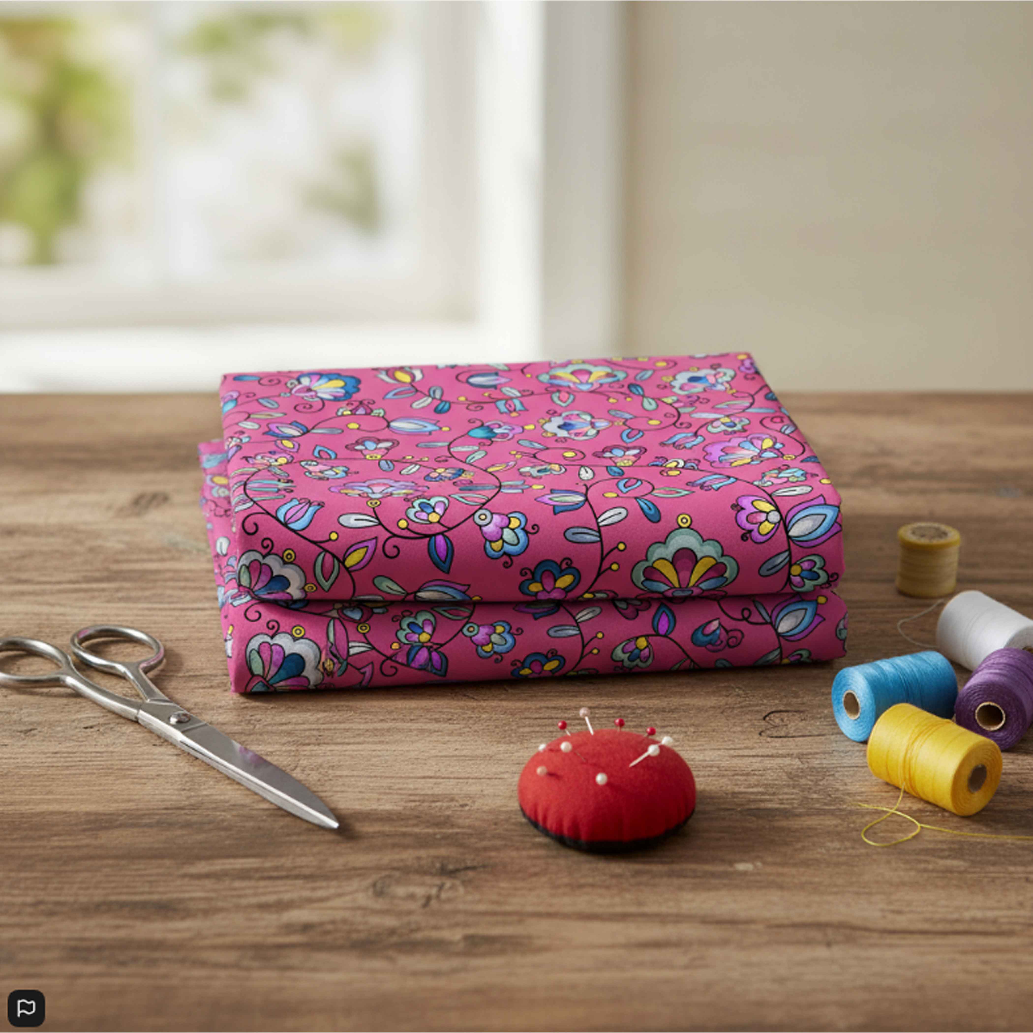 Autumn Bundle Blessing Pink 42 Inch Cotton Poplin Pre Order