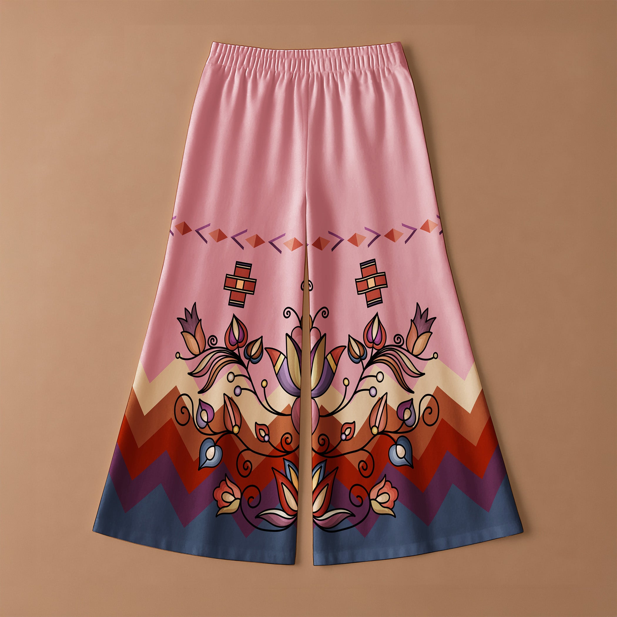 Ember Blossom Ribbon Pant