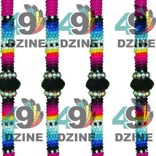 Beaded Rope White 42 Inch Cotton Poplin Pre Order