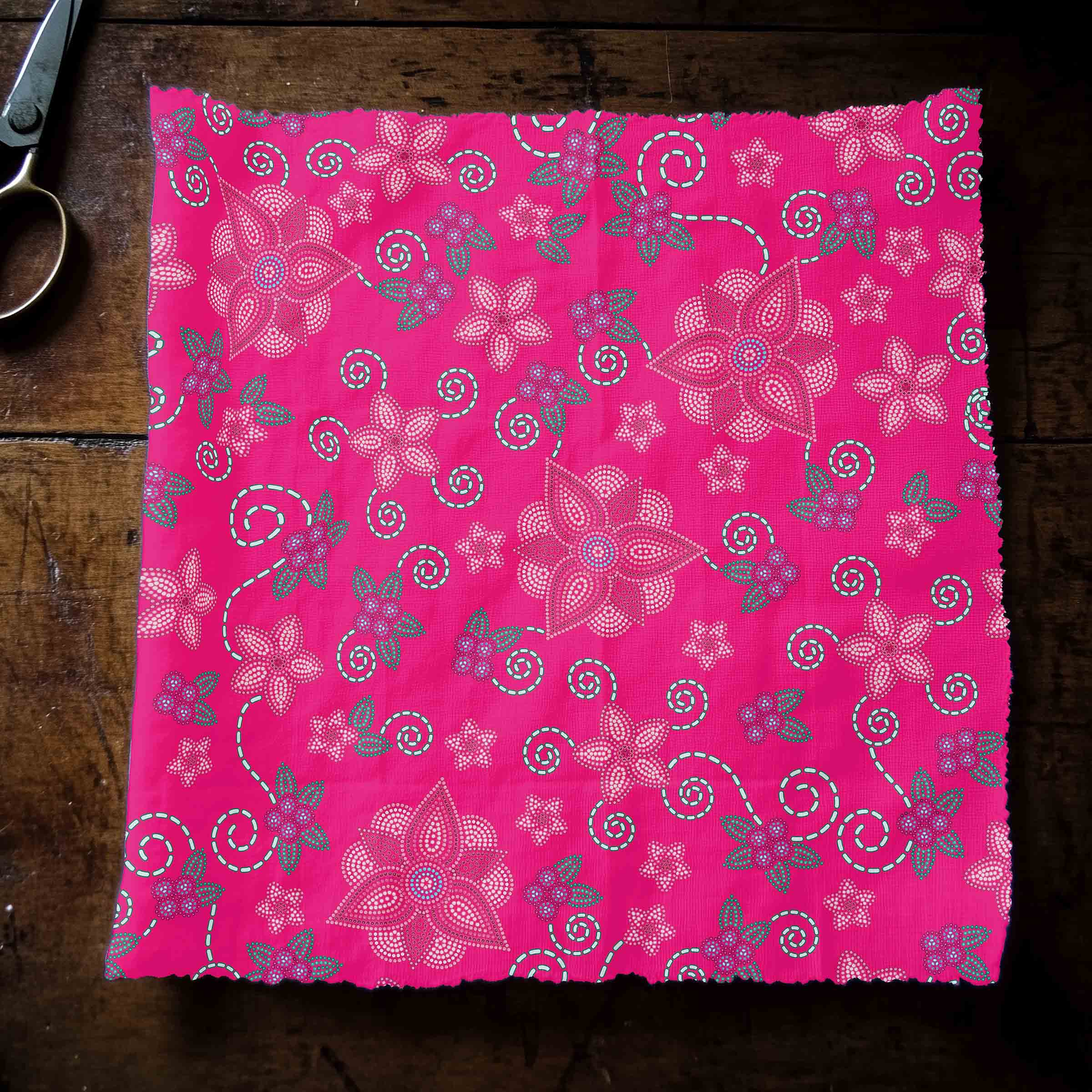 Berry Picking Pink 42 Inch Cotton Poplin Pre Order