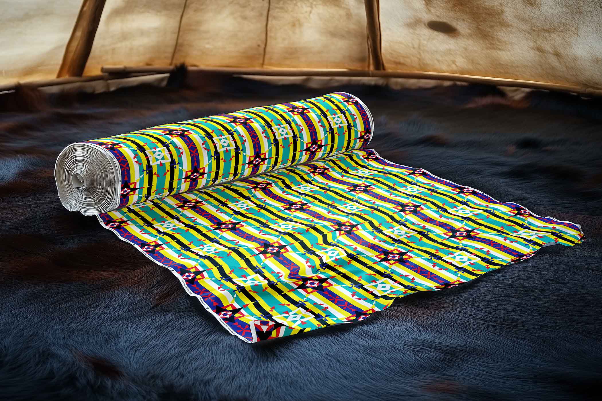 Blossom Powwow 42 Inch Cotton Poplin Pre Order