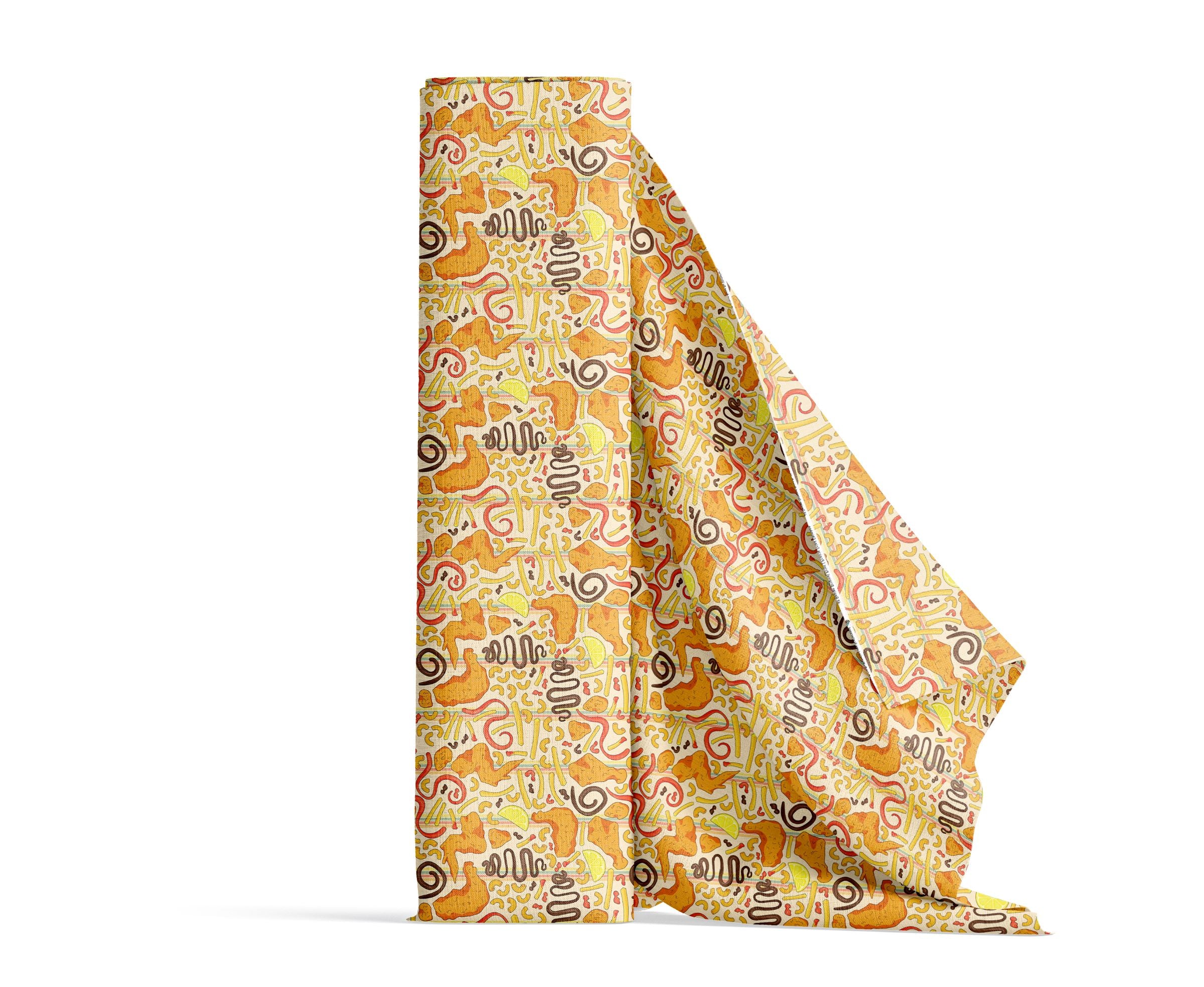 Prairie Fried Chimken Poplin By the Yard 42 Inch Cotton Poplin Pre Order