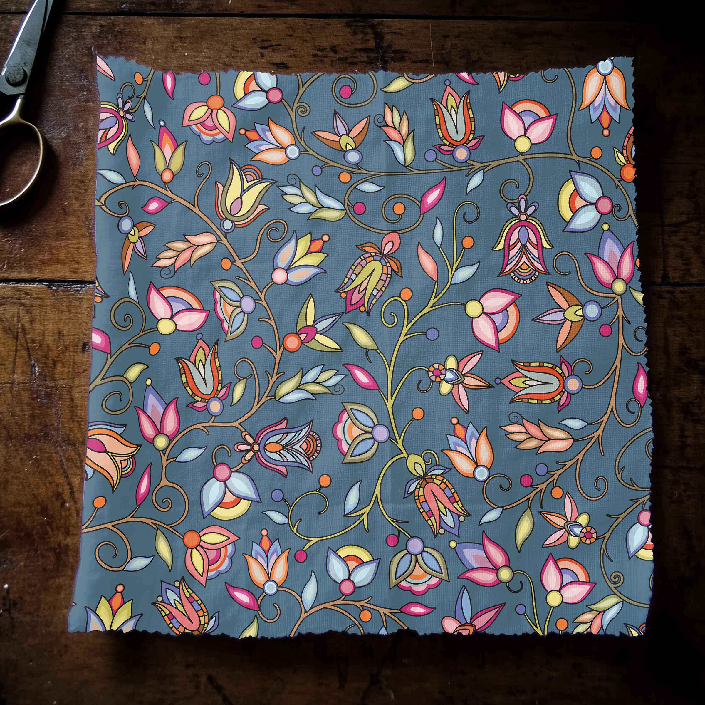 Buffalo Bloom Rainstorm 42 Inch Cotton Poplin Pre Order