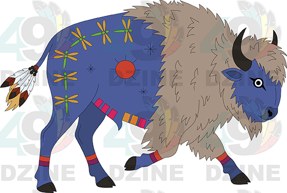 Buffalo 2 Transfer (Various Sizes)