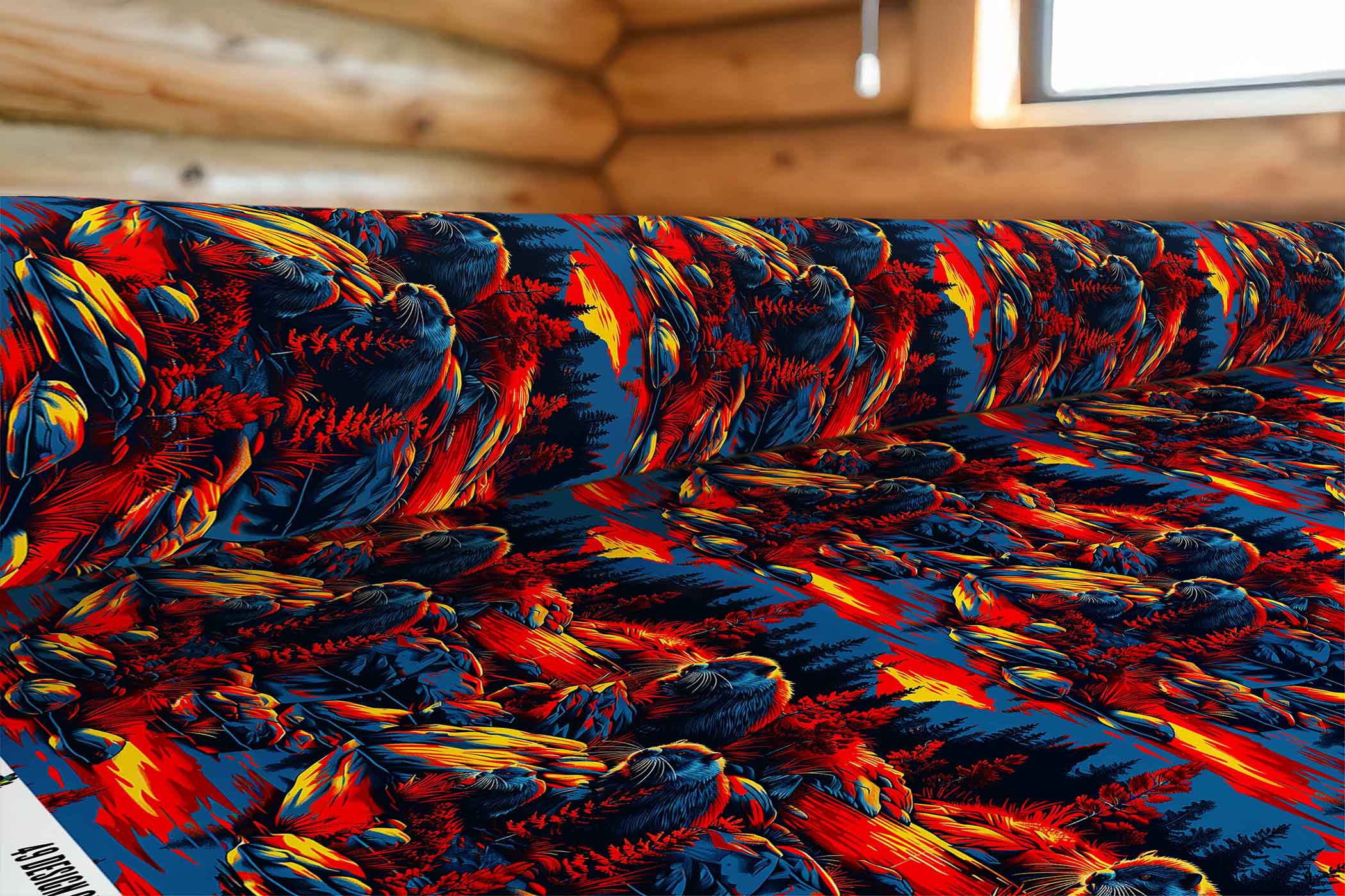 Bundle of Beavers 42 Inch Cotton Poplin Pre Order