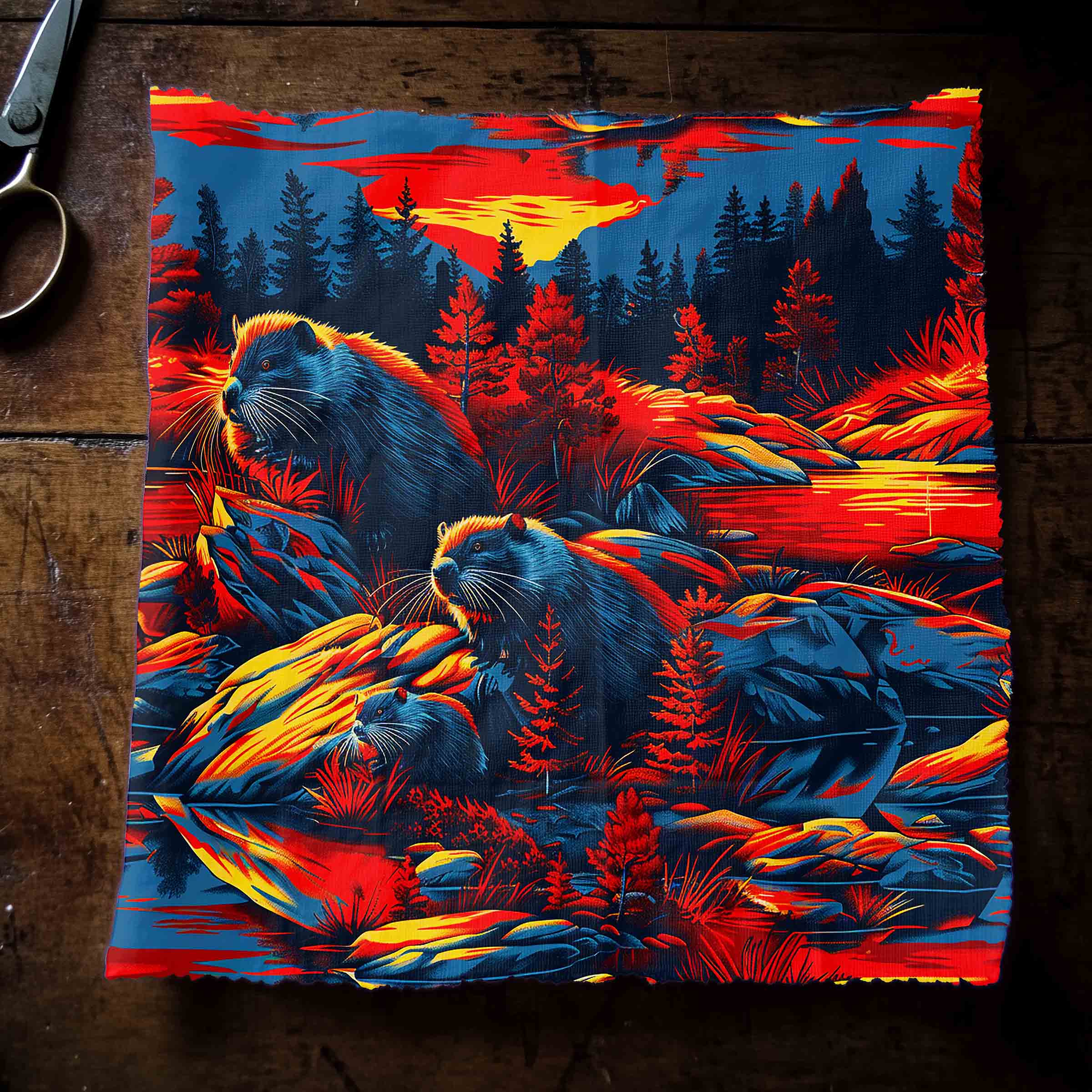 Bundle of Beavers 42 Inch Cotton Poplin Pre Order