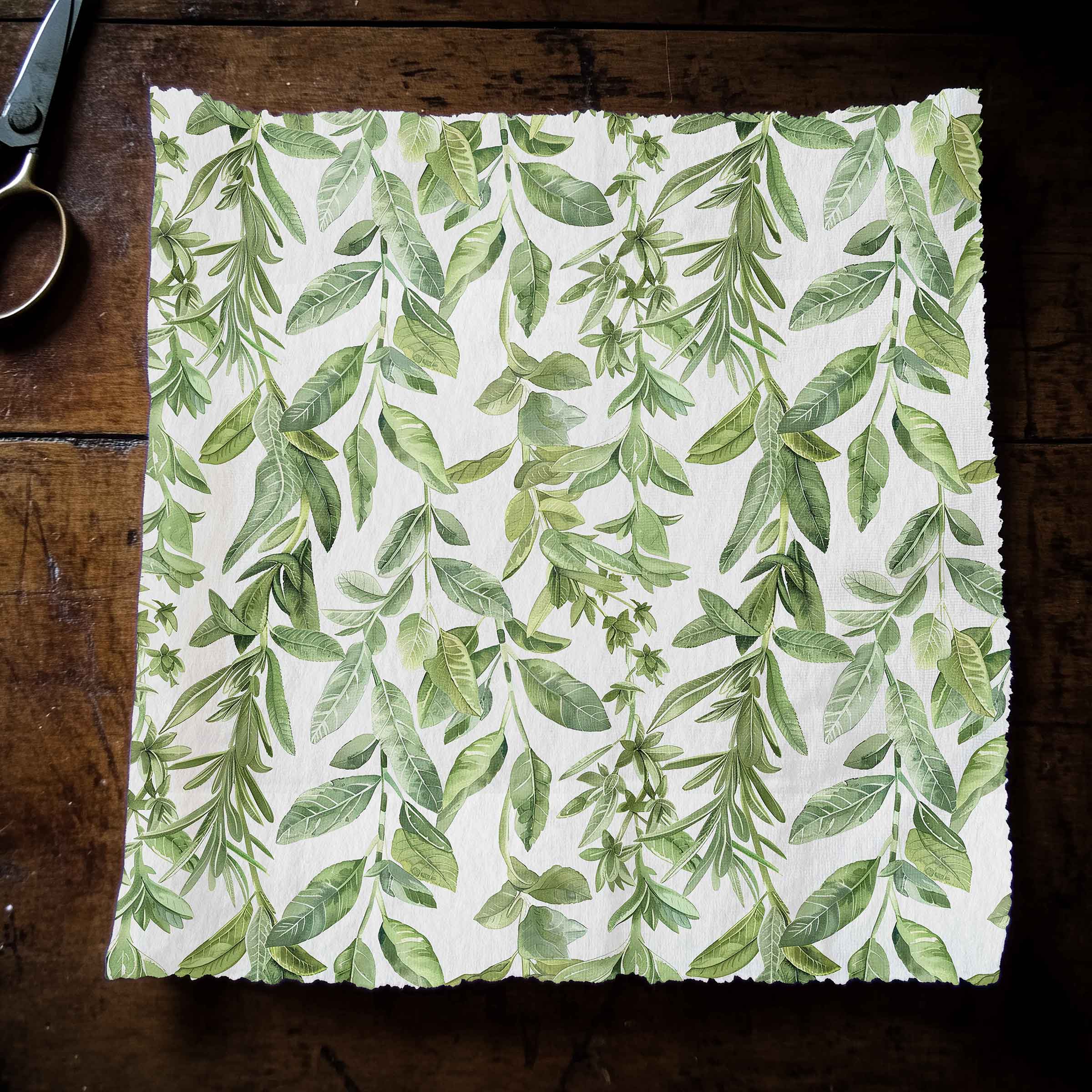 Cleansing Sage 42 Inch Cotton Poplin Pre Order