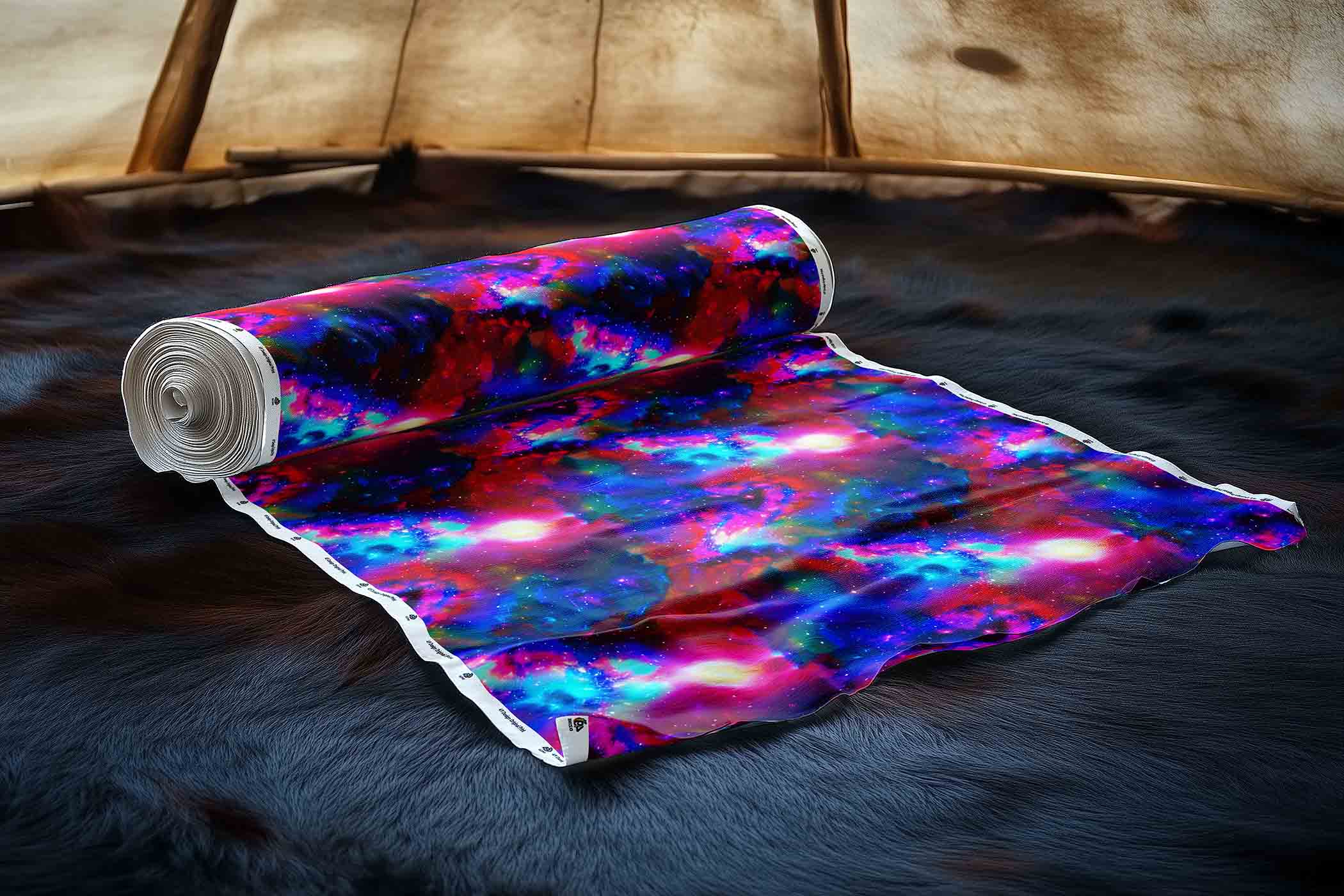 Cosmic Lights 42 inch Cotton Poplin Pre Order