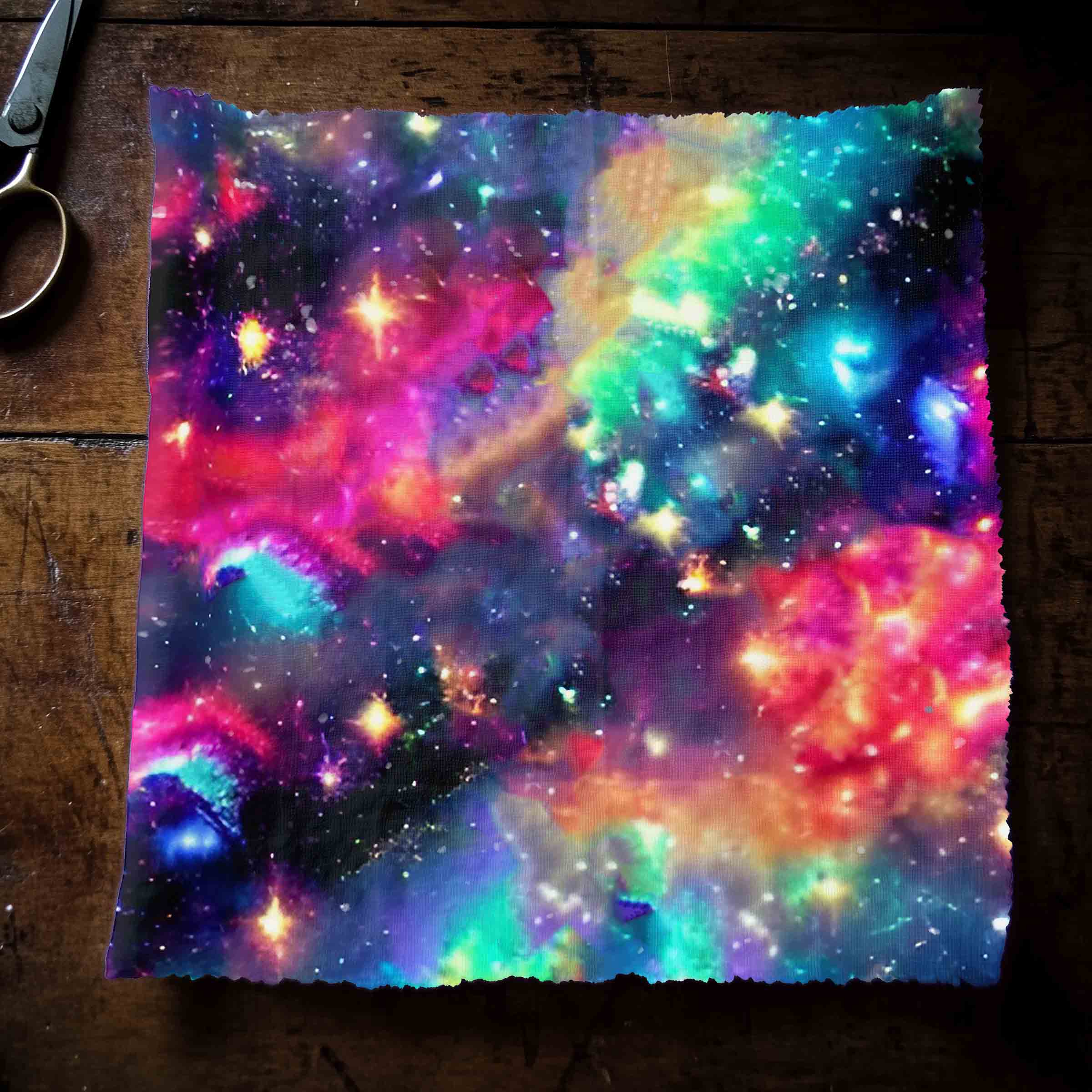 Cosmic Rainbow 42 inch Cotton Poplin Pre Order