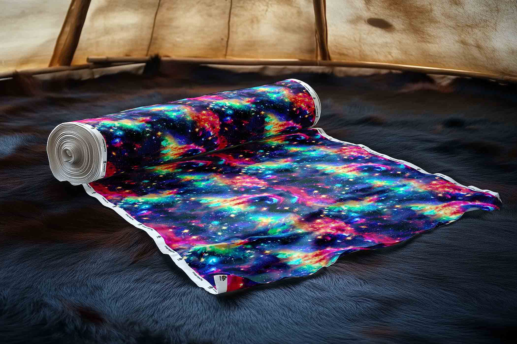 Cosmic Rainbow 42 inch Cotton Poplin Pre Order